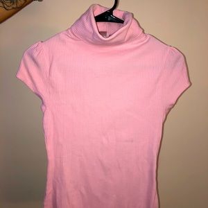 Light Pink No Boundaries Turtleneck
